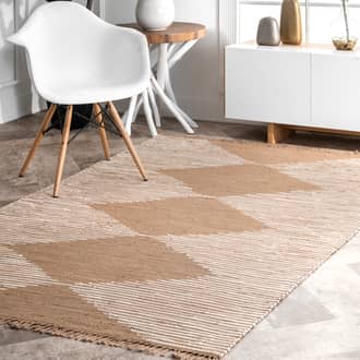 Lined Diamonds Rug secondary image