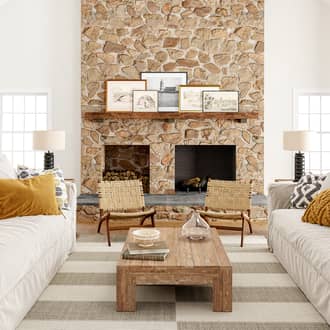 Boxelder Checked Cotton Rug secondary image