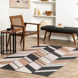 6' 3" x 9' Fawn Washable Traverse Rug secondary image