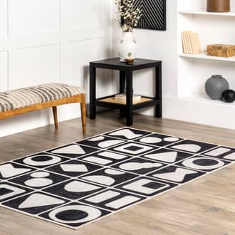 4' x 6' Gina Reversible Washable Rug secondary image