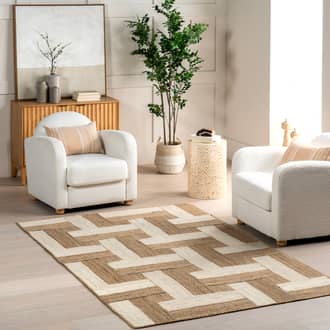 Akia Geometric Rug secondary image