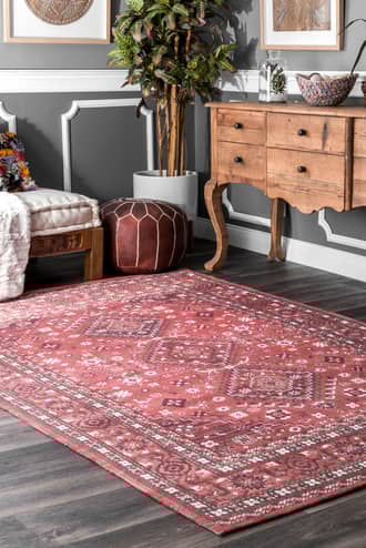 4' x 6' Cotton Persian Rug secondary image