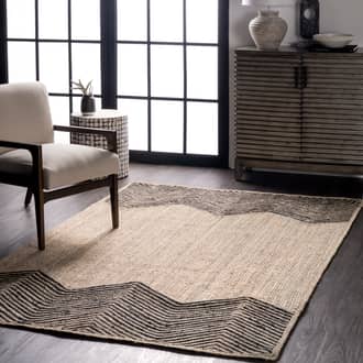 Grace Jute Chevron Rug secondary image