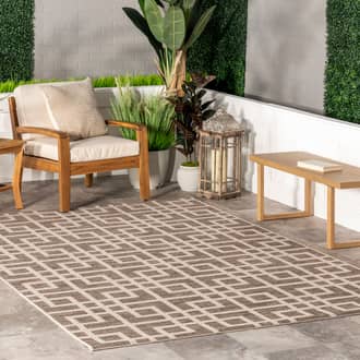 Oriental Trellis Indoor/Outdoor Rug secondary image