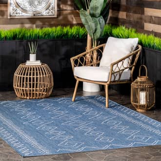 10' Moroccan Diamonds Indoor/Outdoor Rug secondary image