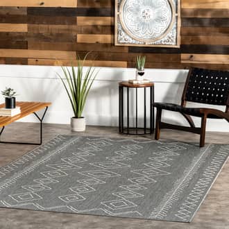 Moroccan Diamonds Indoor/Outdoor Rug secondary image