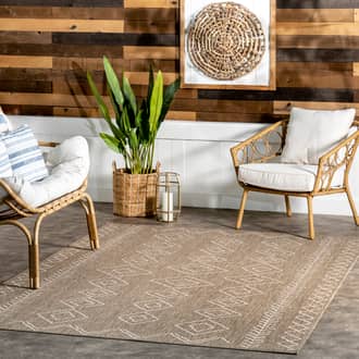 Moroccan Diamonds Indoor/Outdoor Rug secondary image