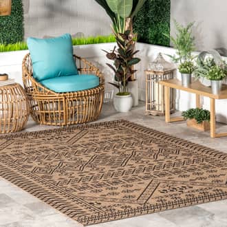 Diamond Bordered Indoor/Outdoor Rug secondary image