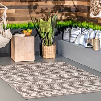 Aztec Bands Indoor/Outdoor Rug secondary image