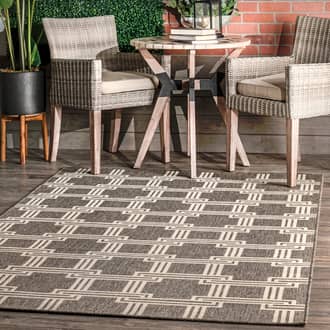 Greek Trellis Outdoor Rug secondary image