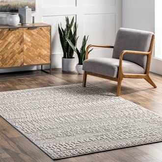 Milan Raised Textured Rug secondary image