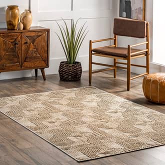 Brandy Diamond Striped Rug secondary image