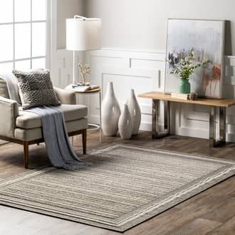 Adelina Modern Striped Rug secondary image