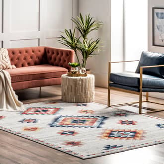 Stella Aztec Diamond Rug secondary image