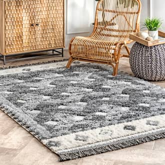 Diamond Tasseled Rug secondary image