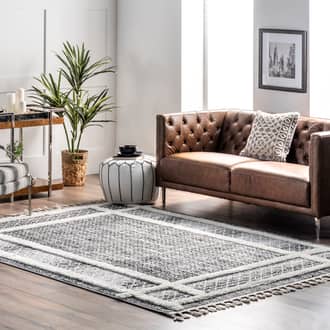 Olivia Paneled Ombre Rug secondary image