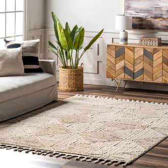 Shafali Tiled Trellis Rug secondary image