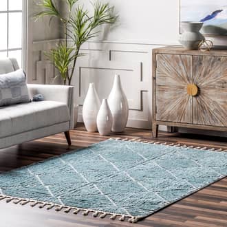 Shafali Tiled Trellis Rug secondary image