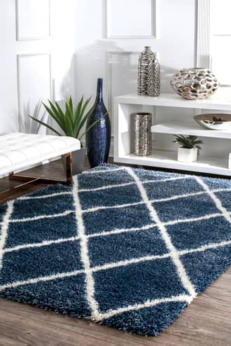 Diamond Shag Rug secondary image