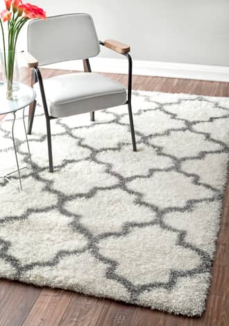 Trellis Shag Rug secondary image