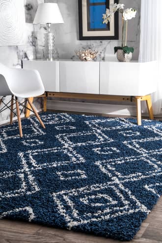 Double Diamond Shag Rug secondary image