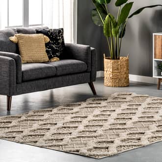 Hallie Honeycomb Diamond Rug secondary image