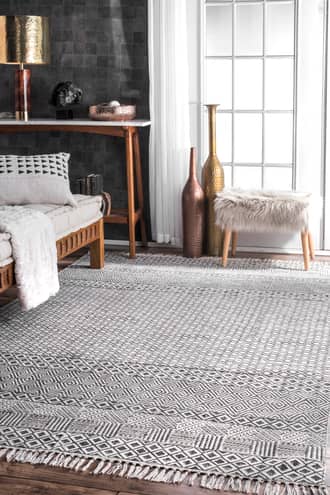 Cotton Banded Rug secondary image