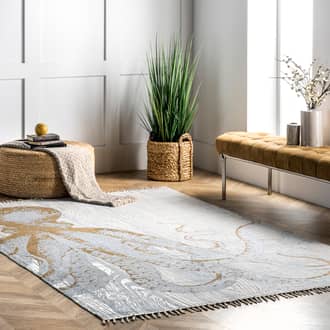 Octopus Tassel Rug secondary image