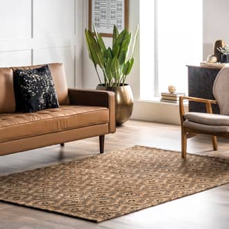 Jill Jute Trellis Rug secondary image