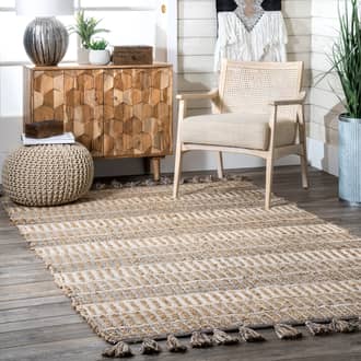 Entwining Bar Striped Rug secondary image