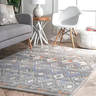 Tribal Diamond Trellis Rug secondary image