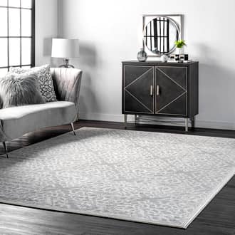 Wrought Iron Trellis Rug secondary image