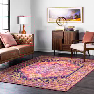 4' x 6' Katrina Blooming Rosette Rug secondary image