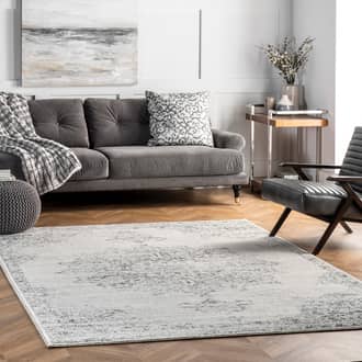 Sunny Wildflower Medallion Rug secondary image