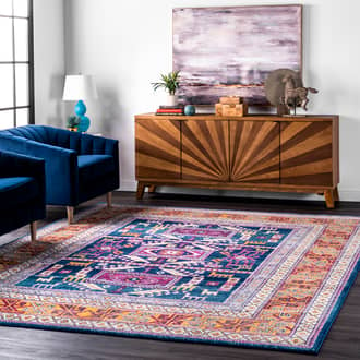 Paneled Geometric Rug secondary image