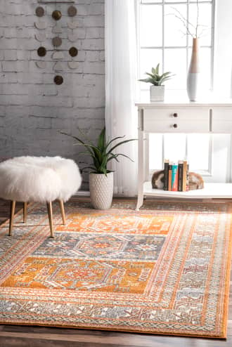 Paneled Geometric Rug secondary image