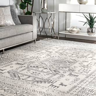 Paneled Geometric Rug secondary image