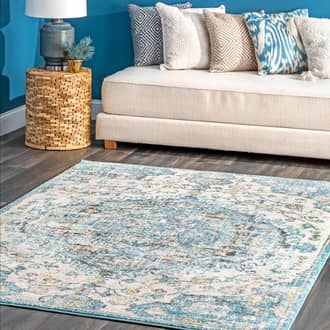 Frilly Corinthian Medallion Rug secondary image