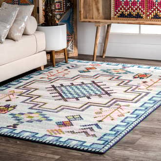 Crosshatch Aztec Rug secondary image
