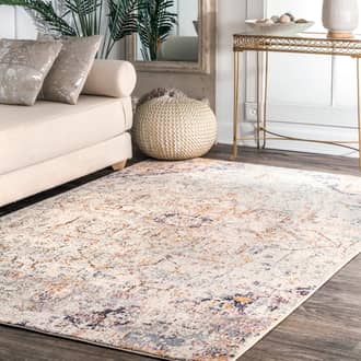 Pastel Rosette Rug secondary image