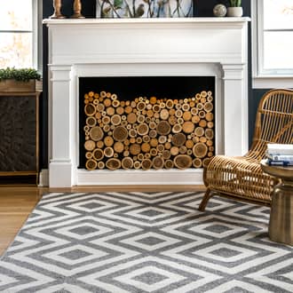 Chevron Stripes Rug secondary image