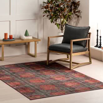 2' x 3' Gabriela Tartan Plaid Washable Rug secondary image