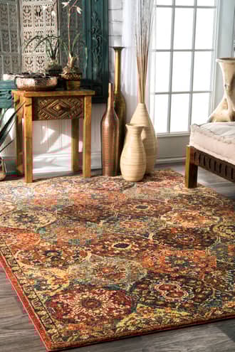4' x 6' Abundance Trellis Rug secondary image