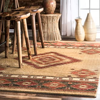 Southwestern Diamond Rug secondary image