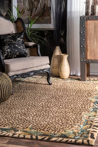 Jungle Leopard Skin Rug secondary image