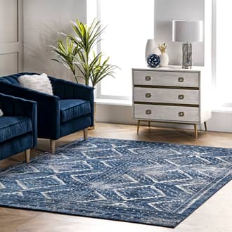 Bordered Trellis Rug secondary image