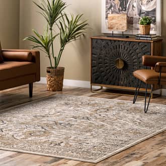 Bordered Medallion Rug secondary image