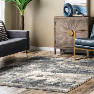 4' x 6' Mottled Abstract Rug secondary image