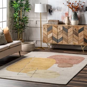 Aliana Abstract Striped Rug secondary image