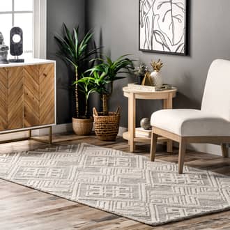 Quinn Textured Lucky Tiles Rug secondary image